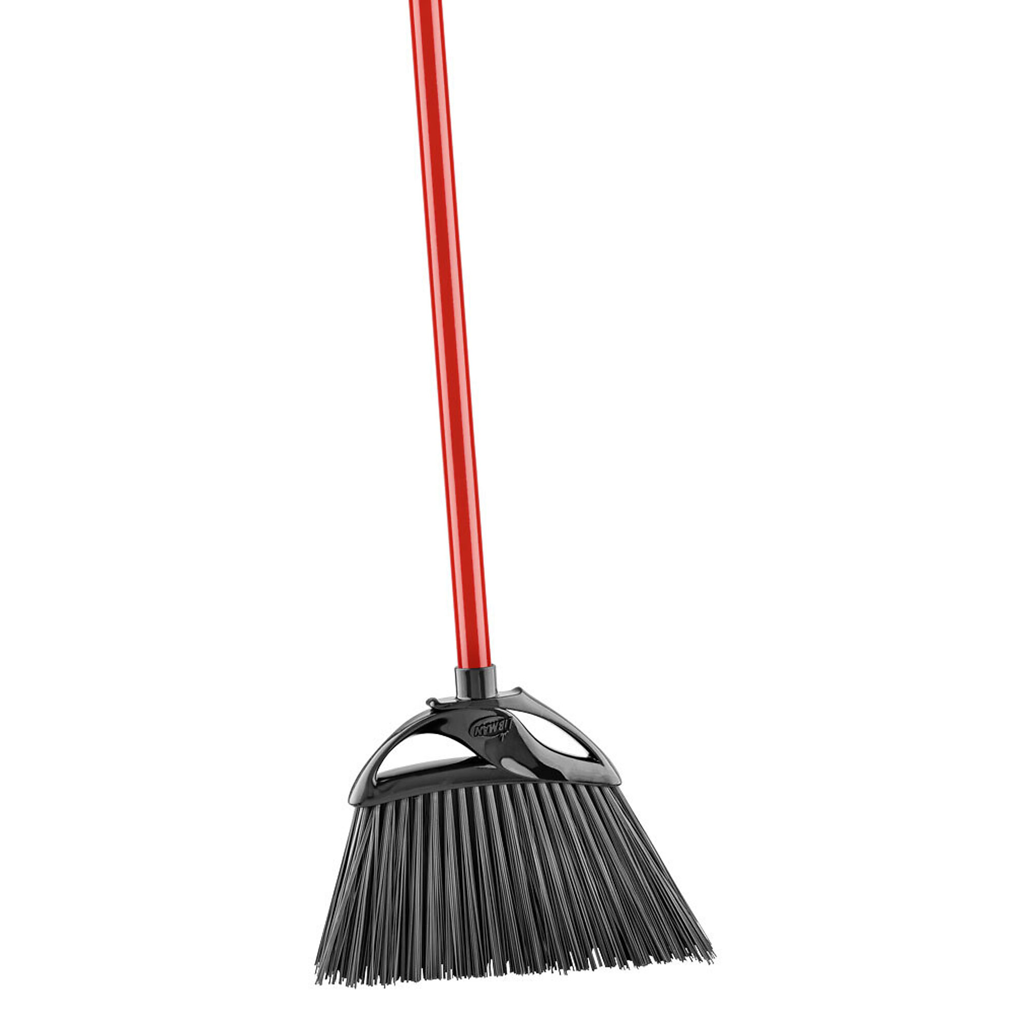 Libman Commercial, 12in. Rough-Surface Angle Broom 4PK, Width 11 in, Included (qty.) 6 Model# 1810 6PK